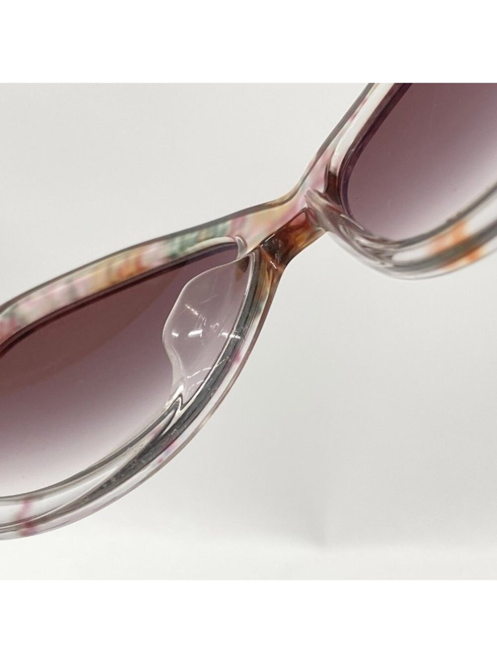 Chanel Sunglasses Acetate Clear Multicolor Silver Eyewear - Picture 4 of 9